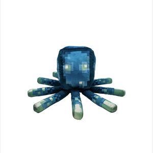 Minecraft Glow In The Dark Squid Plush